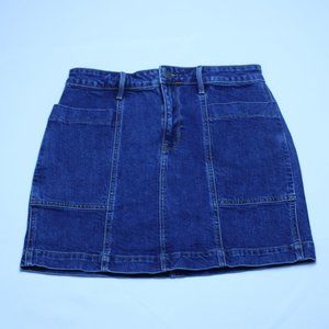 WOMENS OLD NAVY MINI JEAN SKIRT (Size 10)